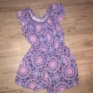 Faded Glory Floral Romper
